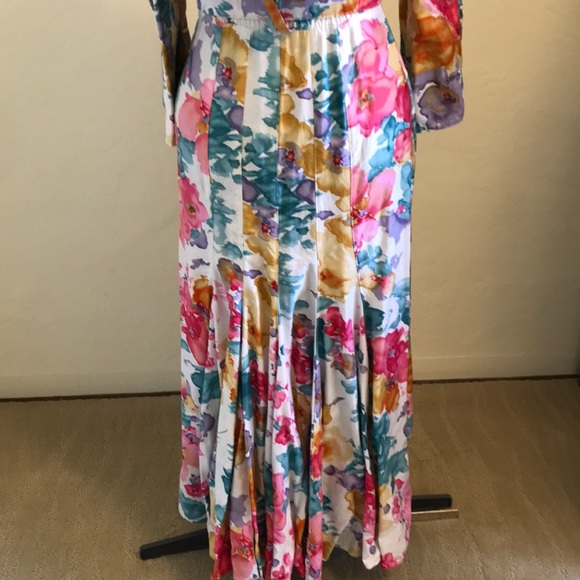 Wild Rose Gorgeous Mermaid Dress Size 4 - Picture 4 of 5